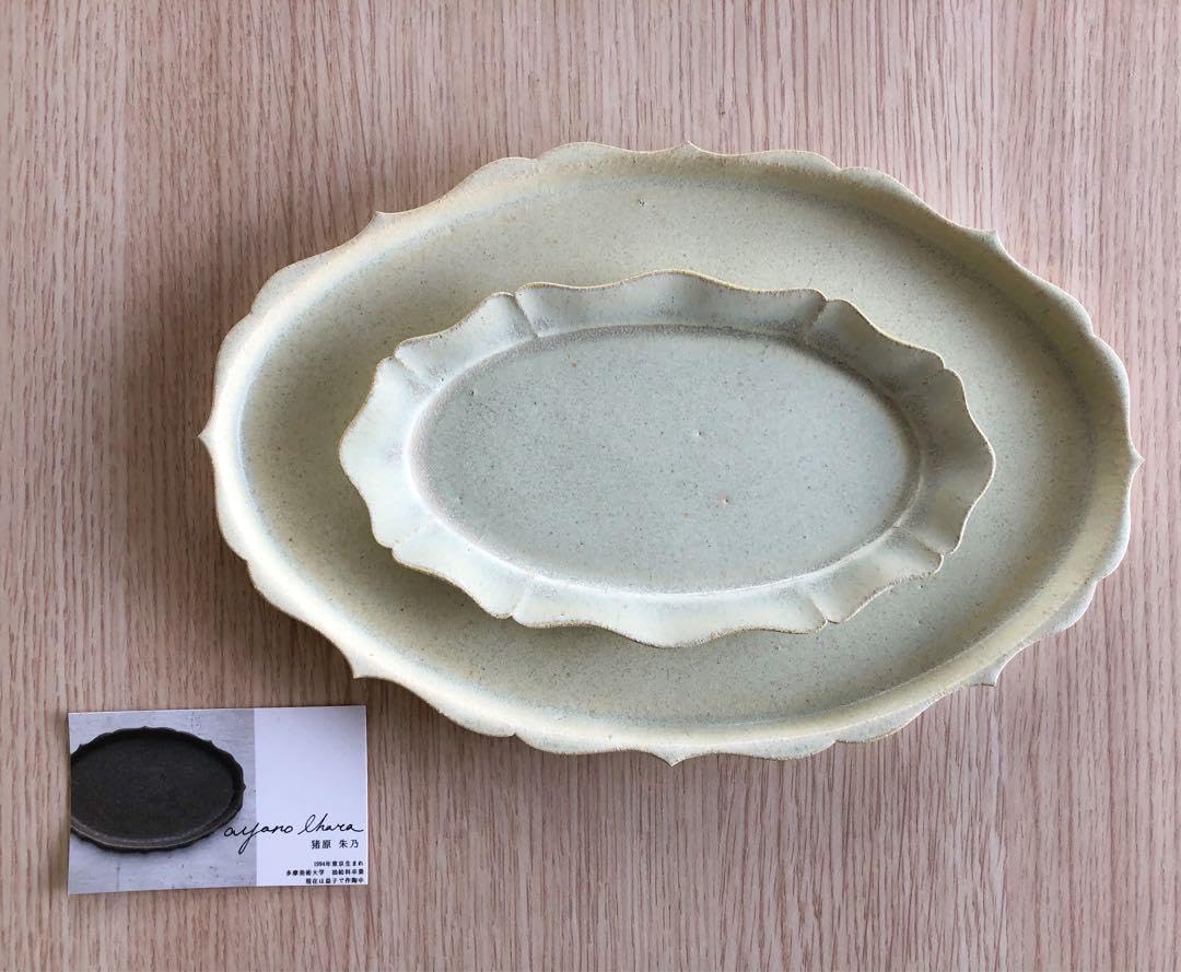 猪原朱乃さん お皿2枚セット 猪原朱乃さん お皿2枚セット